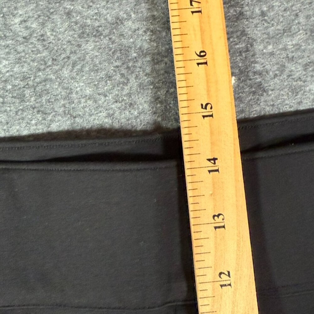 Spanx Womens Perfect Pant Size 3X Petite Hi-Rise Flare Ponte Knit Black NWT Work - Picture 13 of 16
